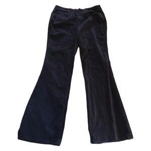 Lands’ End Velvet Pants-Navy Blue size 8